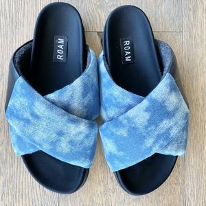 Roam Denim Patch Sandal